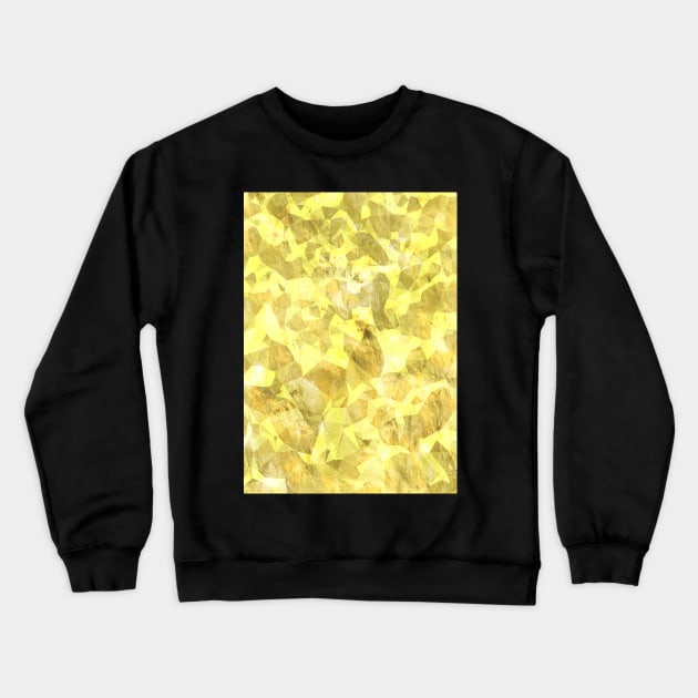 Golden Nugget Texture Crewneck Sweatshirt by LaurenPatrick